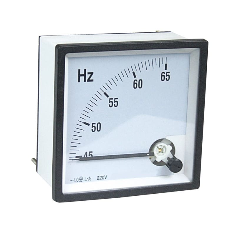 Needle Meter Exploding AC Needle-indicator frequency meters – MOR Electric
