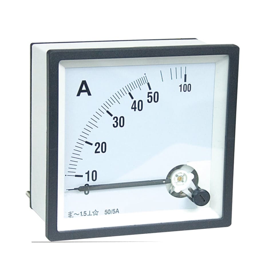 Indicador analógico de corrente – instalação em painéis e quadros elétricos
