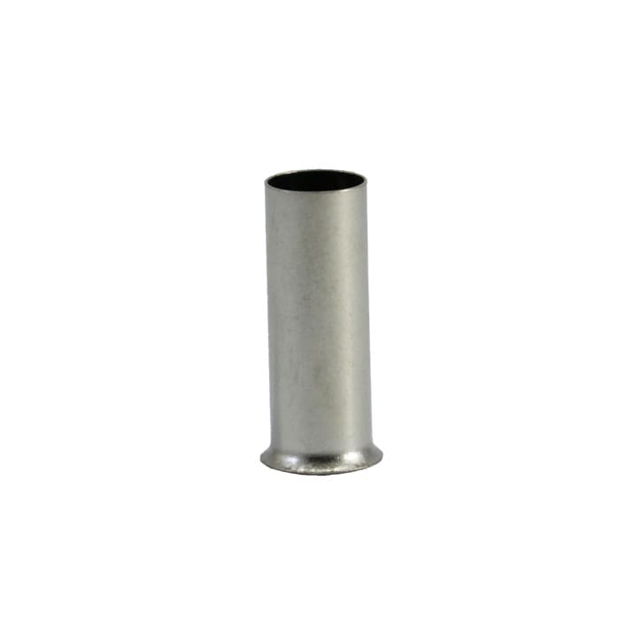 Ponteiras tubulares não isoladas 25x22 mm – garantem cravação eficiente em ambientes industriais.
